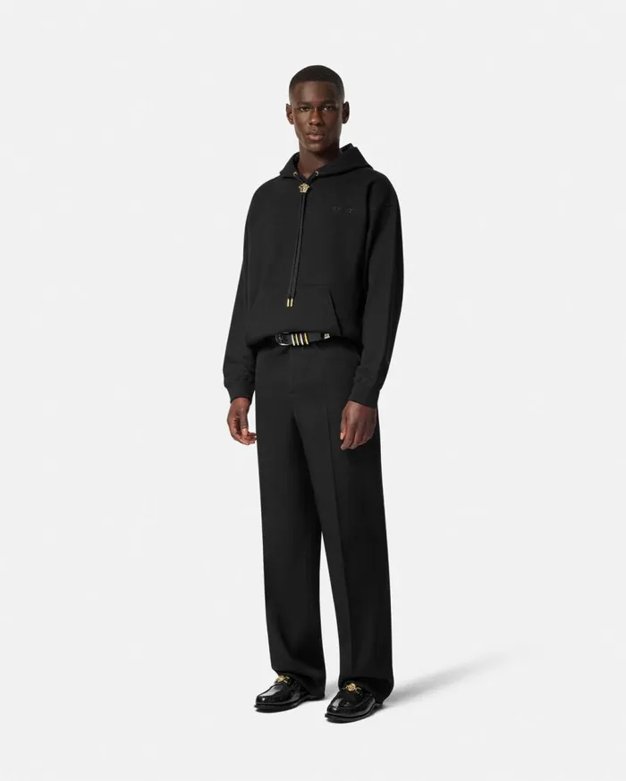 Versace Sweatshirts La Medusa Hoodie Black 8211 Men Versace Sweatshirts La Medusa Hoodie Black 8211 Men