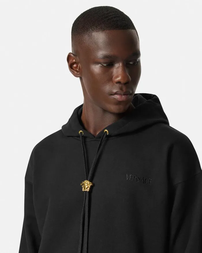 Versace Sweatshirts La Medusa Hoodie Black 8211 Men Versace Sweatshirts La Medusa Hoodie Black 8211 Men
