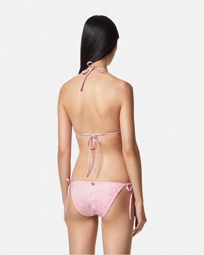 Versace Swimwear Barocco Bikini Top Pinkprint 8211 Women Versace Swimwear Barocco Bikini Top Pinkprint 8211 Women