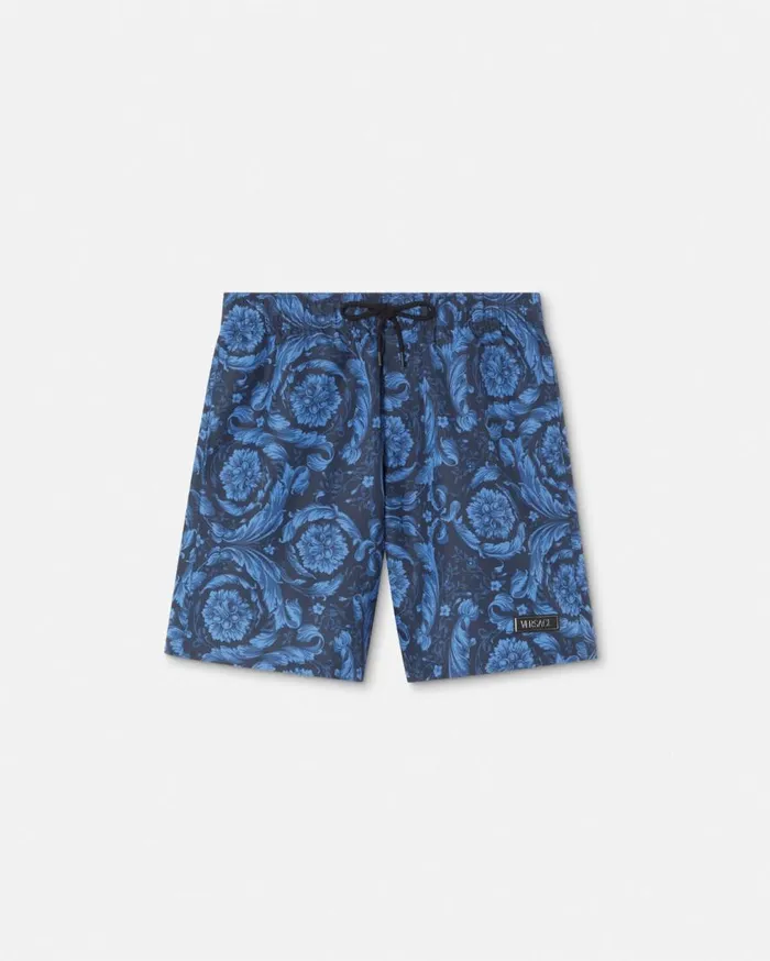 Versace Swimwear Barocco Boardshorts Blueprint 8211 Men