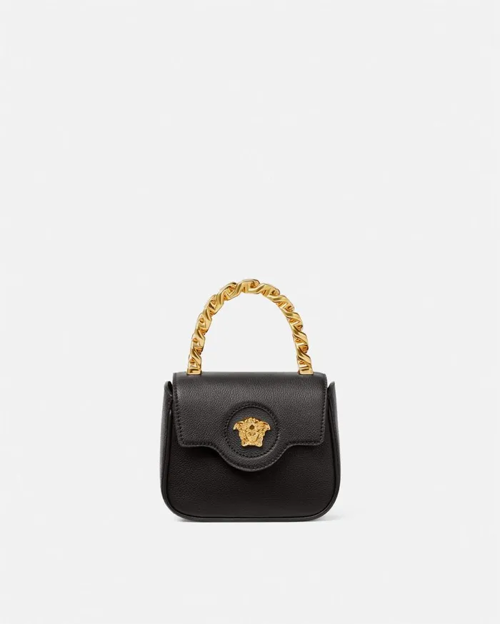 Versace Top Handle La Medusa Mini Bag Blackgold 8211 Women