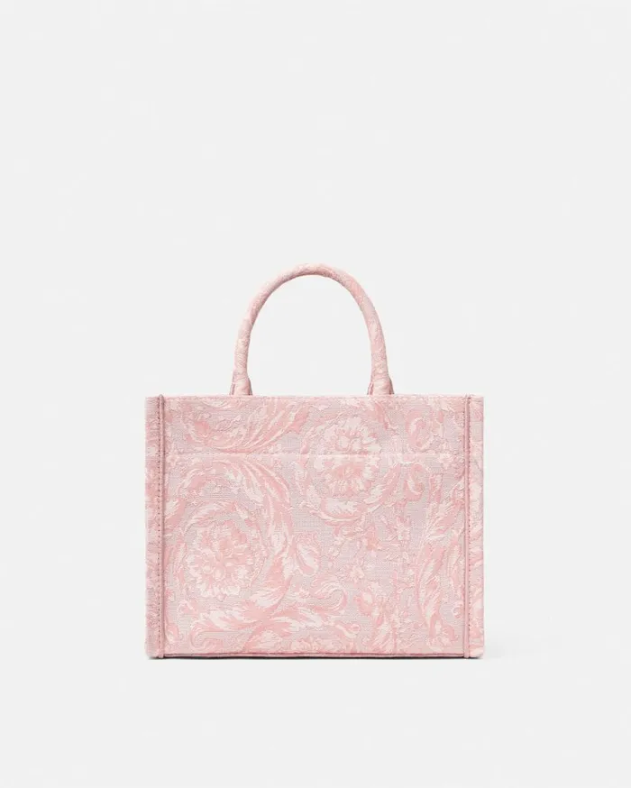 Versace Totes Barocco Athena Small Tote Bag Pinkprint 8211 Women Versace Totes Barocco Athena Small Tote Bag Pinkprint 8211 Women