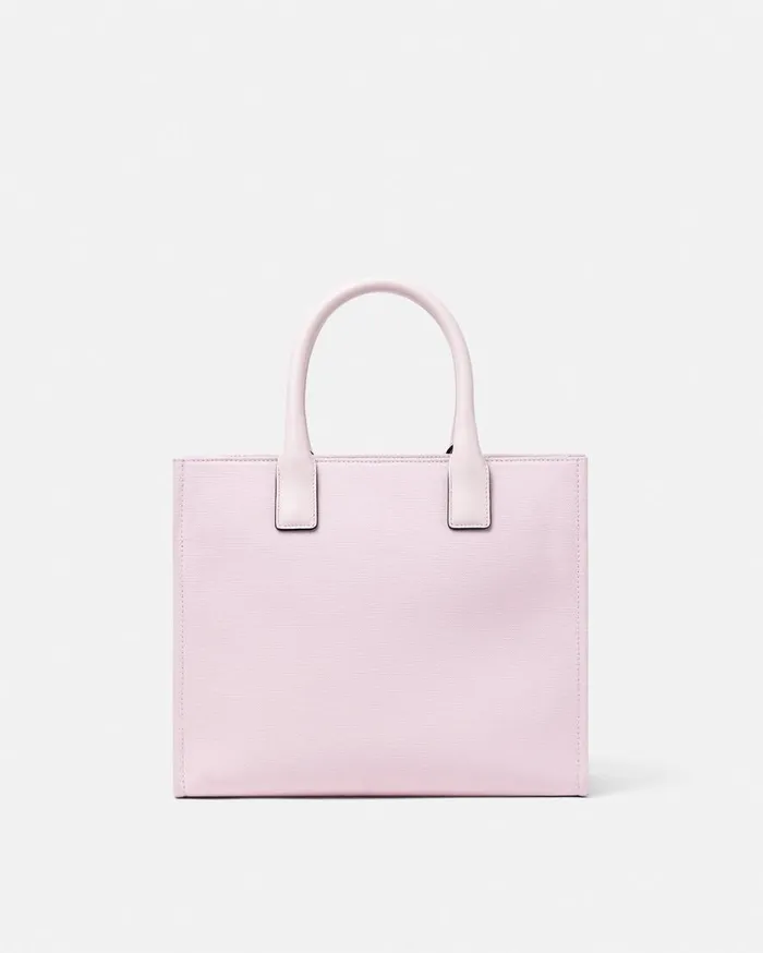 Versace Totes La Medusa Canvas Small Tote Bag Pink 8211 Women Versace Totes La Medusa Canvas Small Tote Bag Pink 8211 Women
