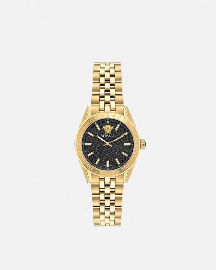 Versace Watches VCode Lady Watch Blackgold 8211 Women