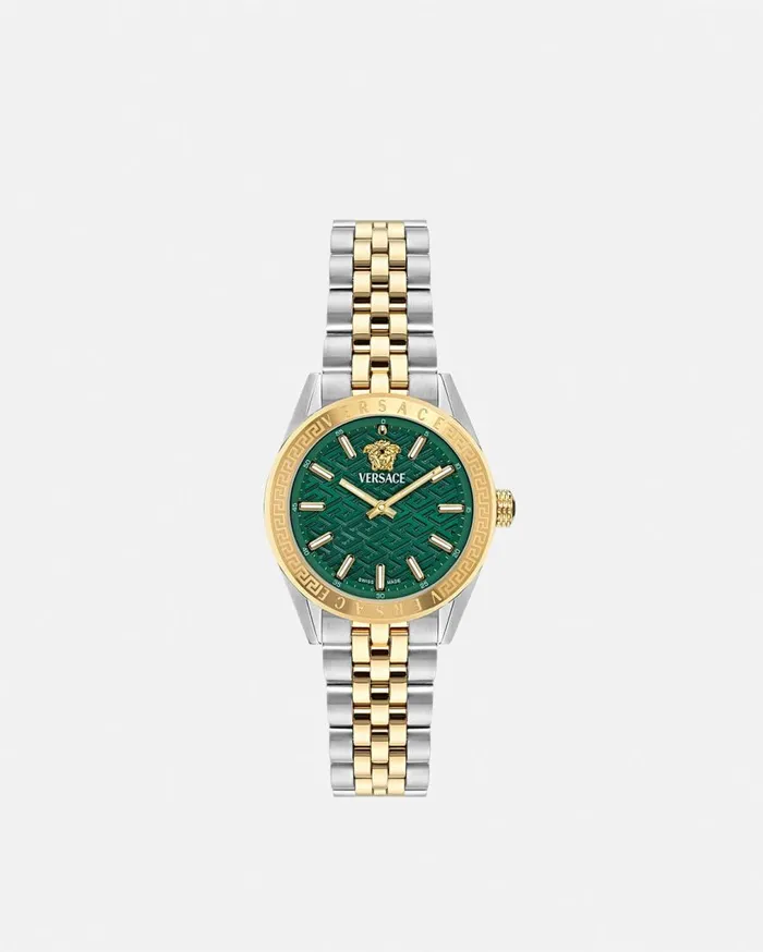 Versace Watches VCode Lady Watch Goldsilver 8211 Women