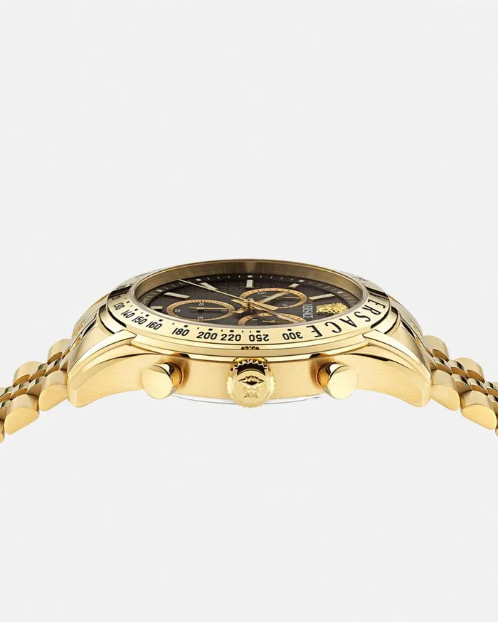 Versace Watches Versace Chrono Master Watch Blackgold 8211 Men Versace Watches Versace Chrono Master Watch Blackgold 8211 Men