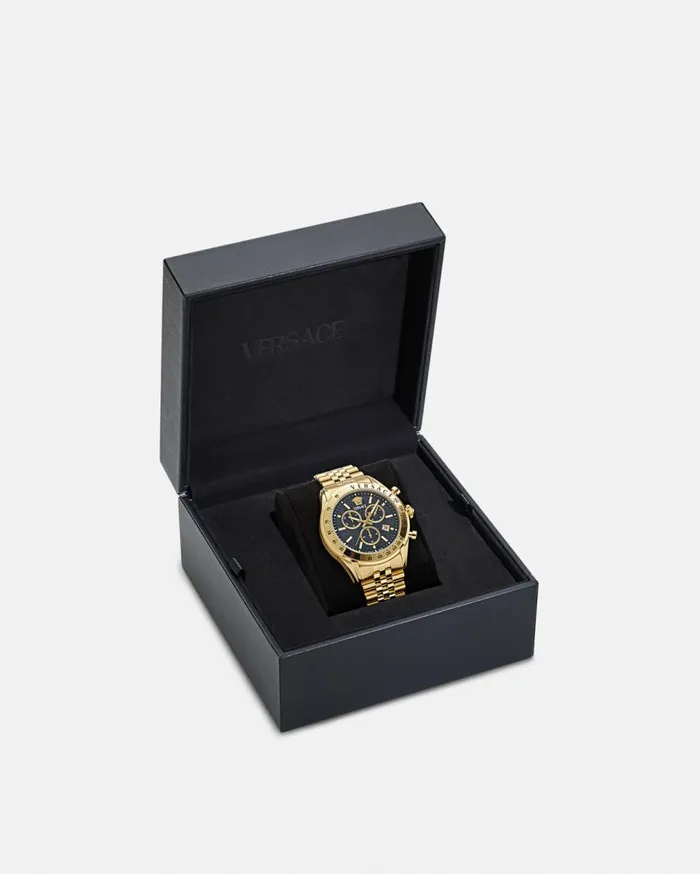 Versace Watches Versace Chrono Master Watch Blackgold 8211 Men Versace Watches Versace Chrono Master Watch Blackgold 8211 Men