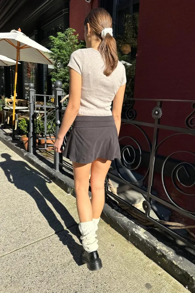 Victoria Mini Skirt Black Women Brandy Melville Bottoms