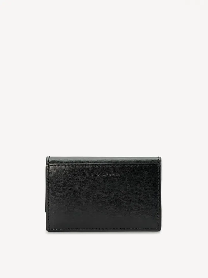 Wallets and Cardholders Women By Malene Birger Aya Wallet Black
