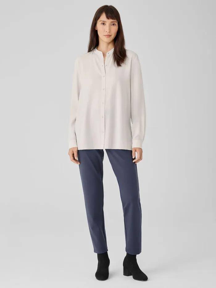 Washable Flex Ponte Pant Ocean Women Eileen Fisher Pants Shorts and Jumpsuits