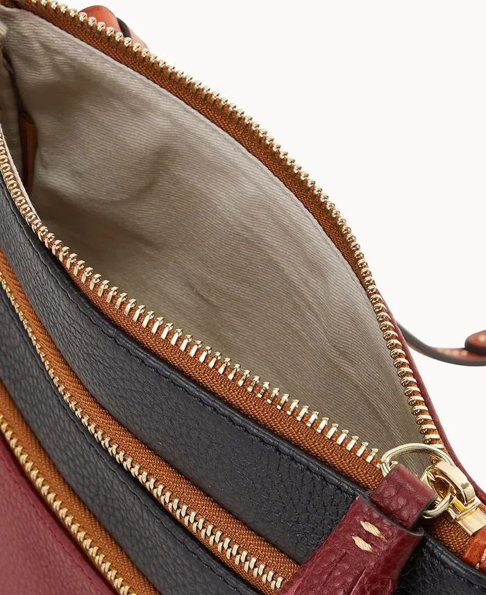 Woman Collegiate Florida State Triple Zip Crossbody Florida State Dooney and Bourke Crossbodies Woman Collegiate Florida State Triple Zip Crossbody Florida State Dooney and Bourke Crossbodies