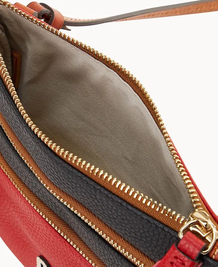 Woman Collegiate Ohio State Triple Zip Crossbody Ohio State Dooney and Bourke Crossbodies Woman Collegiate Ohio State Triple Zip Crossbody Ohio State Dooney and Bourke Crossbodies