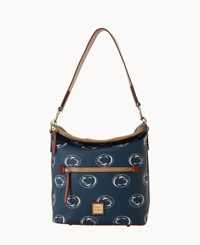 Woman Collegiate Penn State University Large Sac Penn State Dooney and Bourke Shoulder Bags Woman Collegiate Penn State University Large Sac Penn State Dooney and Bourke Shoulder Bags