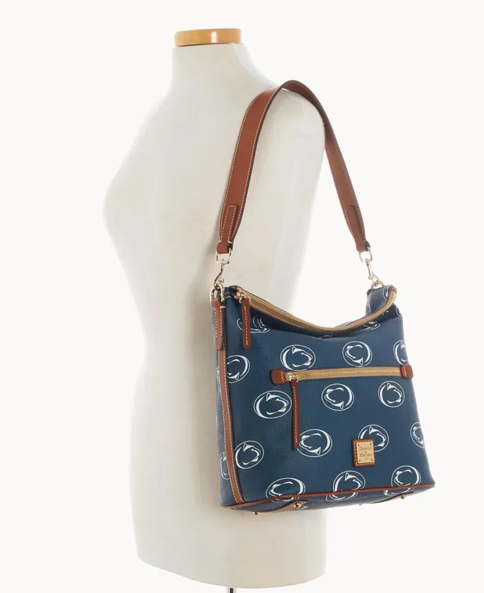 Woman Collegiate Penn State University Large Sac Penn State Dooney and Bourke Shoulder Bags Woman Collegiate Penn State University Large Sac Penn State Dooney and Bourke Shoulder Bags