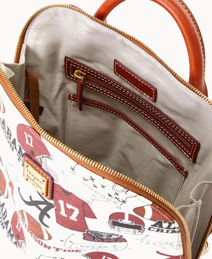 Woman Collegiate University Of Alabama Zip Pod Backpack Alabama Dooney and Bourke Backpacks Woman Collegiate University Of Alabama Zip Pod Backpack Alabama Dooney and Bourke Backpacks