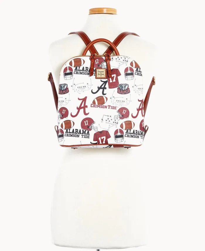Woman Collegiate University Of Alabama Zip Pod Backpack Alabama Dooney and Bourke Backpacks Woman Collegiate University Of Alabama Zip Pod Backpack Alabama Dooney and Bourke Backpacks