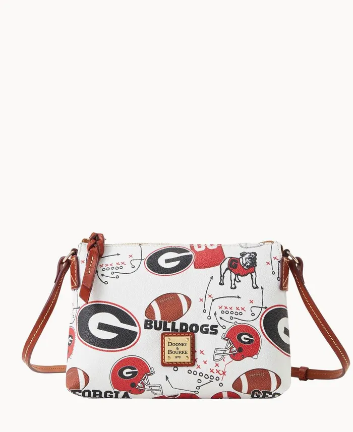 Woman Collegiate University Of Georgia Crossbody Pouchette U Of Georgia Dooney and Bourke Crossbodies Woman Collegiate University Of Georgia Crossbody Pouchette U Of Georgia Dooney and Bourke Crossbodies