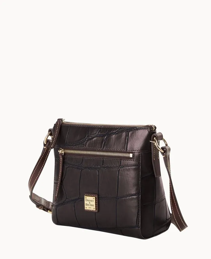 Woman Denison Allison Crossbody Espresso Dooney and Bourke Crossbodies Woman Denison Allison Crossbody Espresso Dooney and Bourke Crossbodies