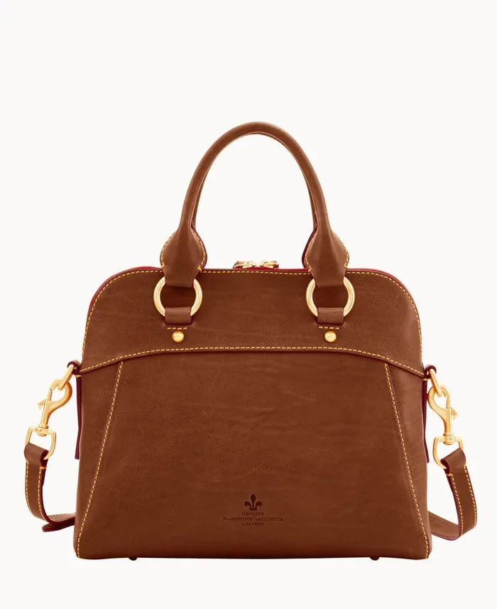 Woman Florentine Cameron Satchel Chestnut Dooney and Bourke Satchels Woman Florentine Cameron Satchel Chestnut Dooney and Bourke Satchels