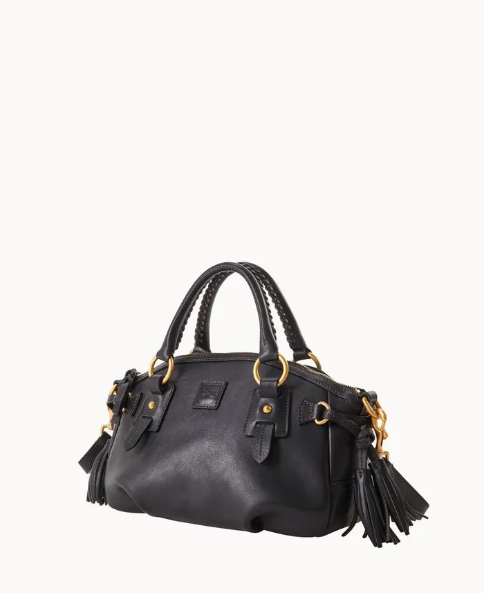 Woman Florentine Medium Mail Satchel Black Black Dooney and Bourke Satchels Woman Florentine Medium Mail Satchel Black Black Dooney and Bourke Satchels