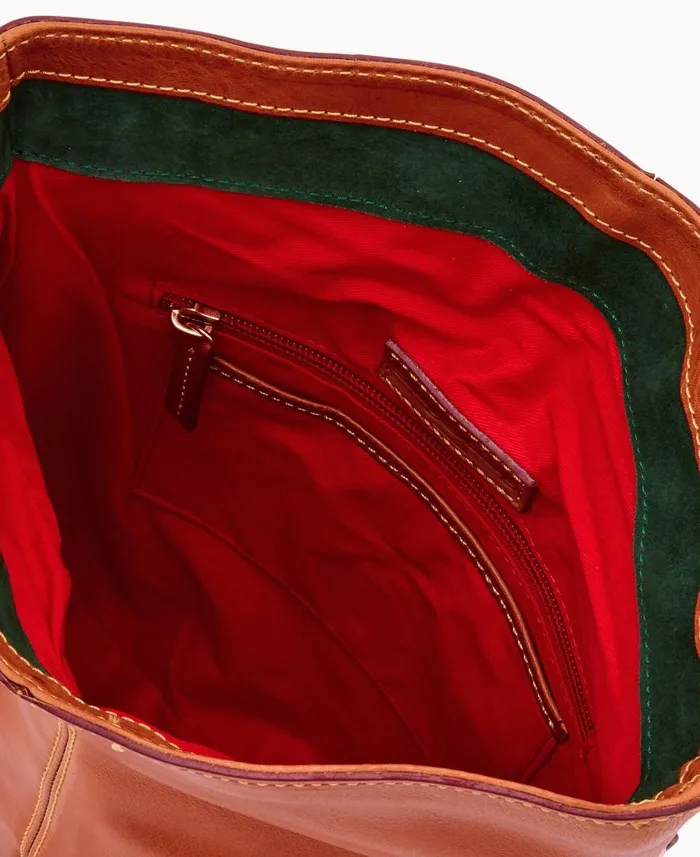 Woman Florentine Medium Toggle Crossbody Natural Dooney and Bourke Crossbodies Woman Florentine Medium Toggle Crossbody Natural Dooney and Bourke Crossbodies