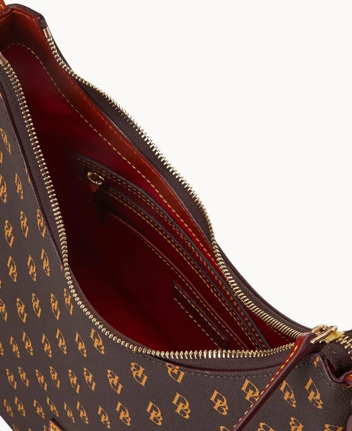 Woman Gretta Hobo Brown Tmoro Dooney and Bourke Shoulder Bags Woman Gretta Hobo Brown Tmoro Dooney and Bourke Shoulder Bags