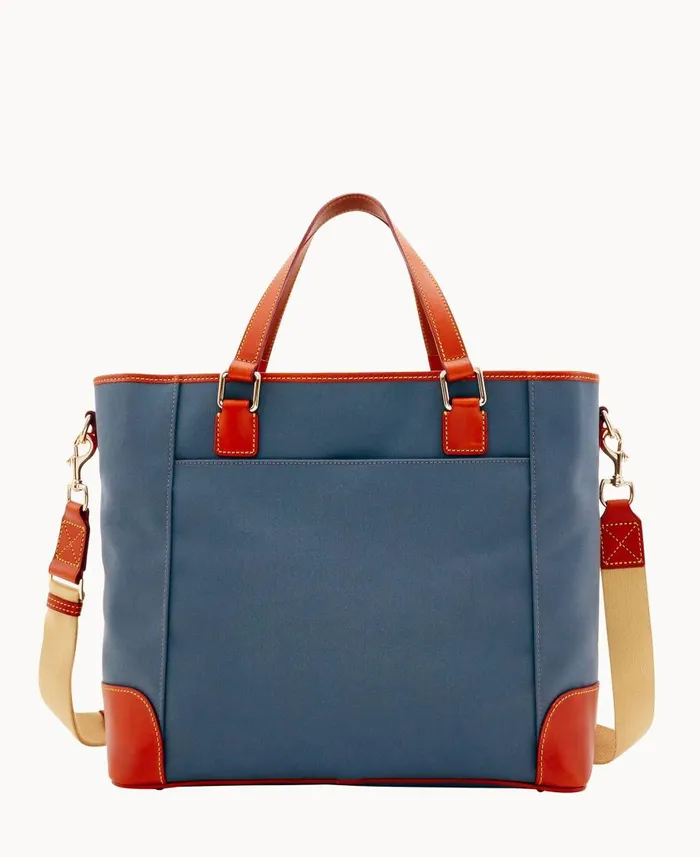 WomanMan Executive Cabriolet Newport Tote Dark Grey Dooney and Bourke Shoulder Bags WomanMan Executive Cabriolet Newport Tote Dark Grey Dooney and Bourke Shoulder Bags