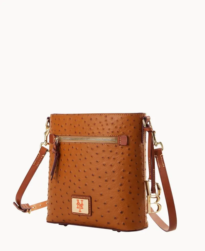 Woman MLB Mets Zip Crossbody Mets Dooney and Bourke Crossbodies