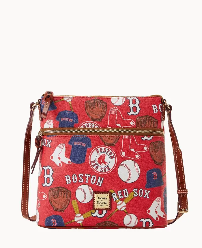 Woman MLB Red Sox Crossbody Red Sox Dooney and Bourke Crossbodies