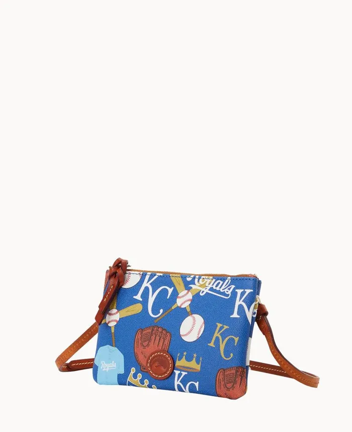 Woman MLB Royals Top Zip Crossbody Royals Dooney and Bourke Crossbodies Woman MLB Royals Top Zip Crossbody Royals Dooney and Bourke Crossbodies