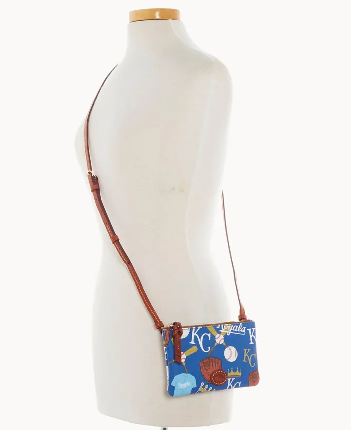 Woman MLB Royals Top Zip Crossbody Royals Dooney and Bourke Crossbodies Woman MLB Royals Top Zip Crossbody Royals Dooney and Bourke Crossbodies