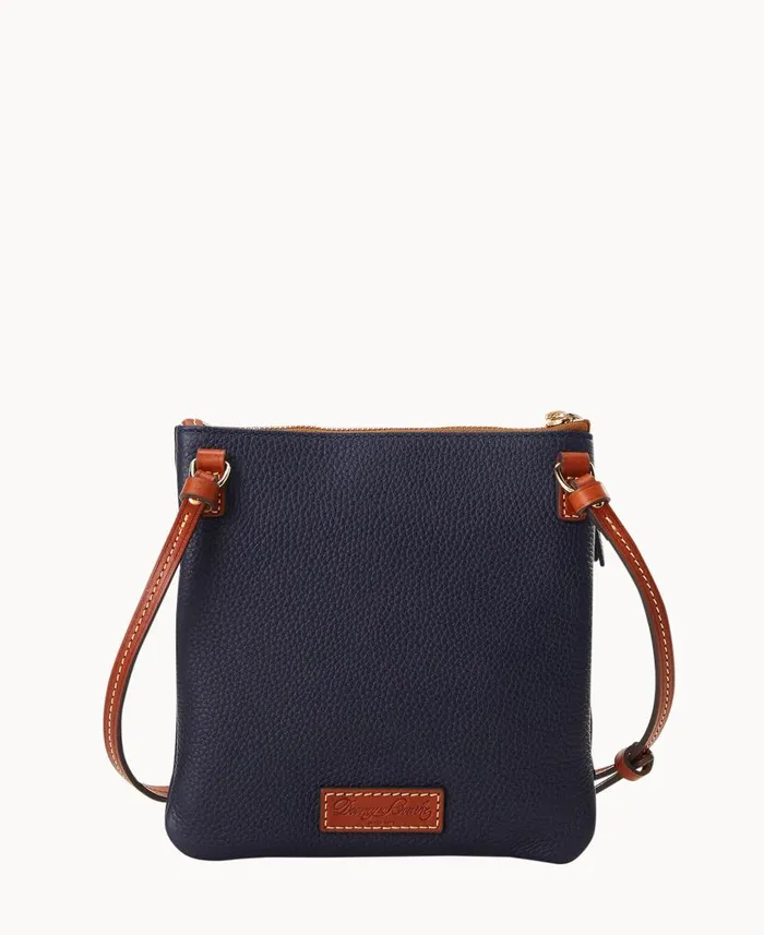 Woman MLB Tigers Triple Zip Crossbody Tigers Dooney and Bourke Crossbodies