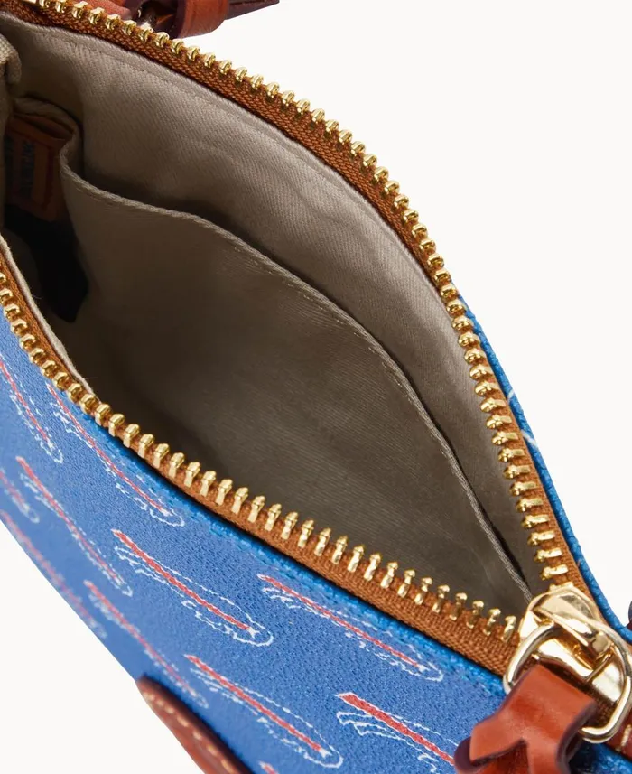 Woman NFL Bills Small North South Top Zip Crossbody Bills Dooney and Bourke Crossbodies Woman NFL Bills Small North South Top Zip Crossbody Bills Dooney and Bourke Crossbodies
