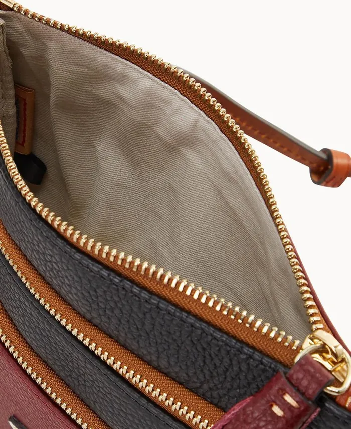 Woman NFL Commanders Triple Zip Crossbody Commanders Dooney and Bourke Crossbodies Woman NFL Commanders Triple Zip Crossbody Commanders Dooney and Bourke Crossbodies