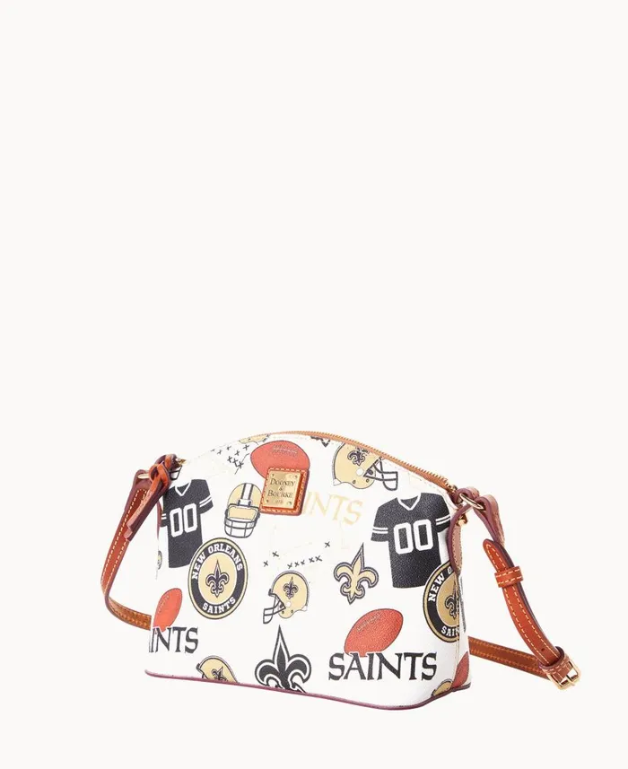 Woman NFL Saints Suki Crossbody Saints Dooney and Bourke Crossbodies Woman NFL Saints Suki Crossbody Saints Dooney and Bourke Crossbodies