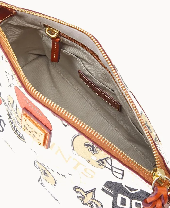 Woman NFL Saints Suki Crossbody Saints Dooney and Bourke Crossbodies Woman NFL Saints Suki Crossbody Saints Dooney and Bourke Crossbodies