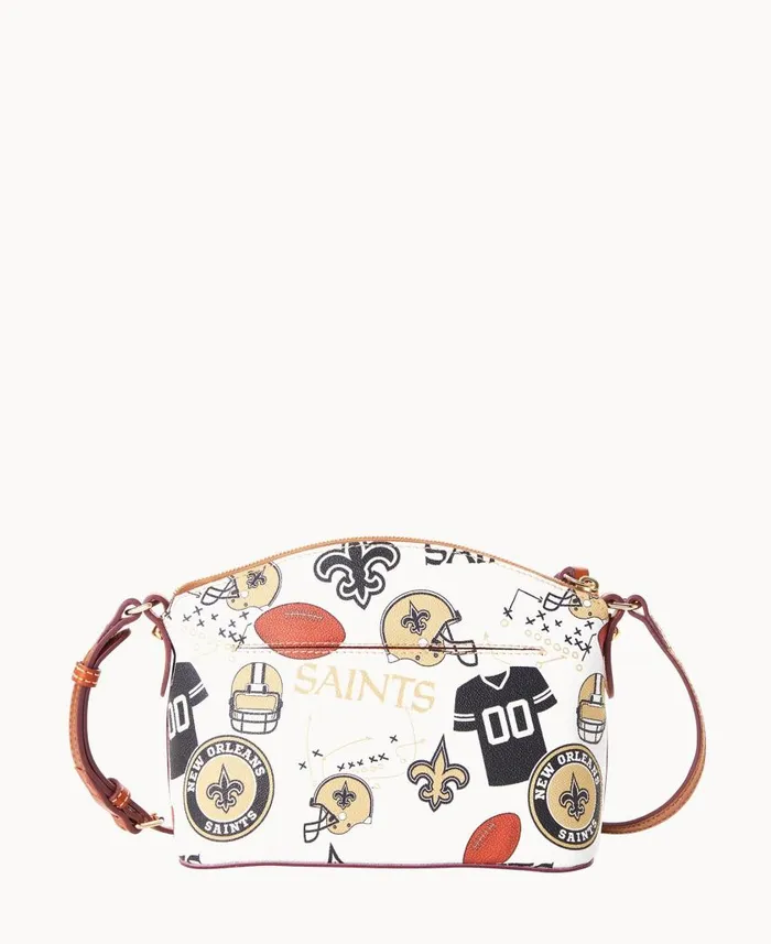 Woman NFL Saints Suki Crossbody Saints Dooney and Bourke Crossbodies Woman NFL Saints Suki Crossbody Saints Dooney and Bourke Crossbodies