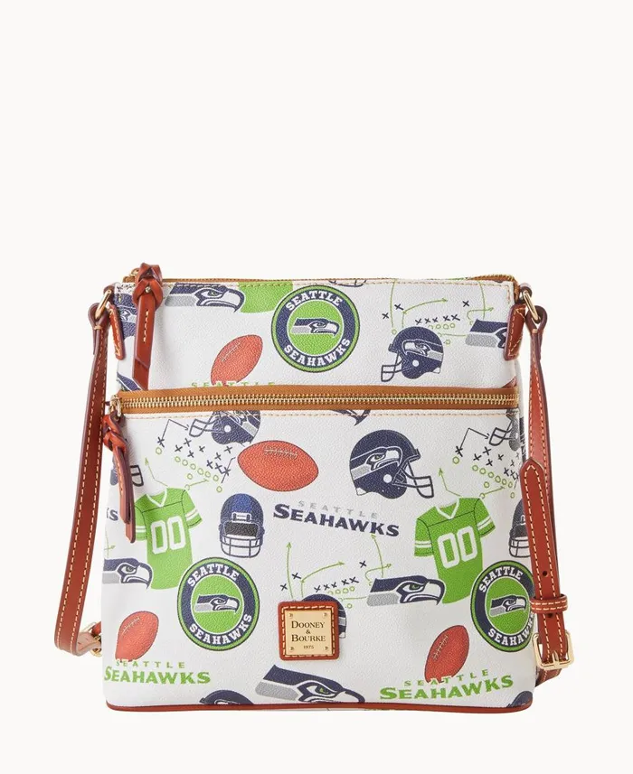 Woman NFL Seahawks Crossbody Seahawks Dooney and Bourke Crossbodies