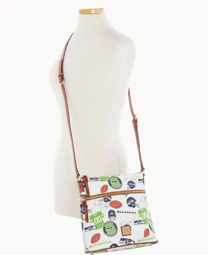 Woman NFL Seahawks Crossbody Seahawks Dooney and Bourke Crossbodies Woman NFL Seahawks Crossbody Seahawks Dooney and Bourke Crossbodies