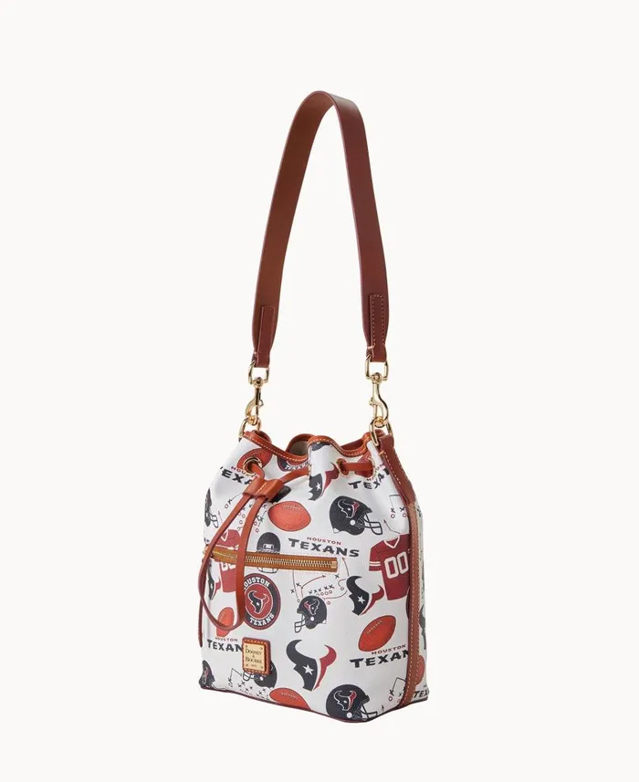 Woman NFL Texans Drawstring Texans Dooney and Bourke Shoulder Bags Woman NFL Texans Drawstring Texans Dooney and Bourke Shoulder Bags