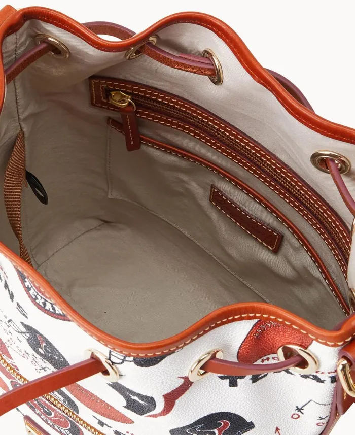 Woman NFL Texans Drawstring Texans Dooney and Bourke Shoulder Bags Woman NFL Texans Drawstring Texans Dooney and Bourke Shoulder Bags