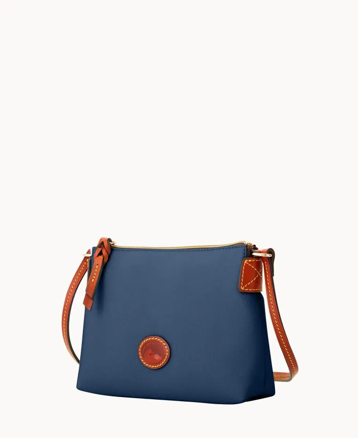 Woman Nylon Crossbody Pouchette Navy Dooney and Bourke Crossbodies Woman Nylon Crossbody Pouchette Navy Dooney and Bourke Crossbodies