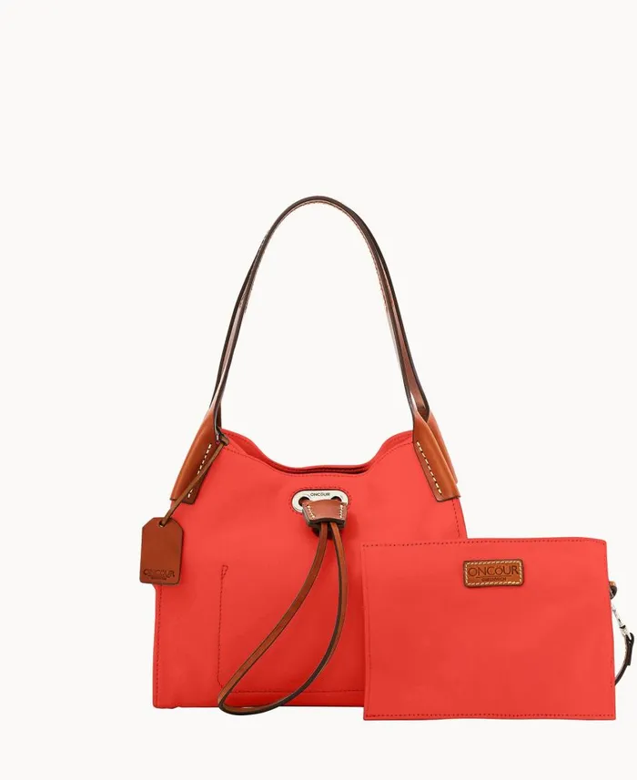 Woman Oncour Roux Polo Mini Full Up Two Persimmon Dooney and Bourke Shoulder Bags Woman Oncour Roux Polo Mini Full Up Two Persimmon Dooney and Bourke Shoulder Bags