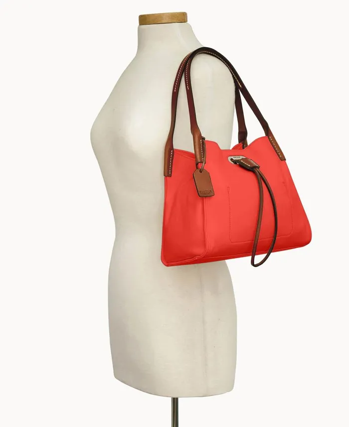 Woman Oncour Roux Polo Mini Full Up Two Persimmon Dooney and Bourke Shoulder Bags Woman Oncour Roux Polo Mini Full Up Two Persimmon Dooney and Bourke Shoulder Bags