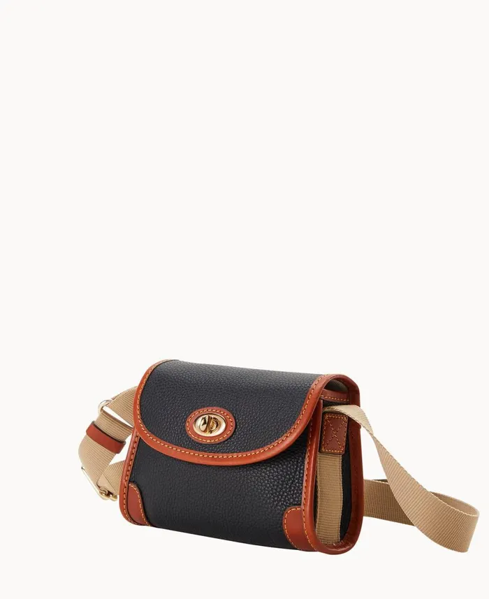Woman Pebble Grain 18 Crossbody Black Dooney and Bourke Crossbodies
