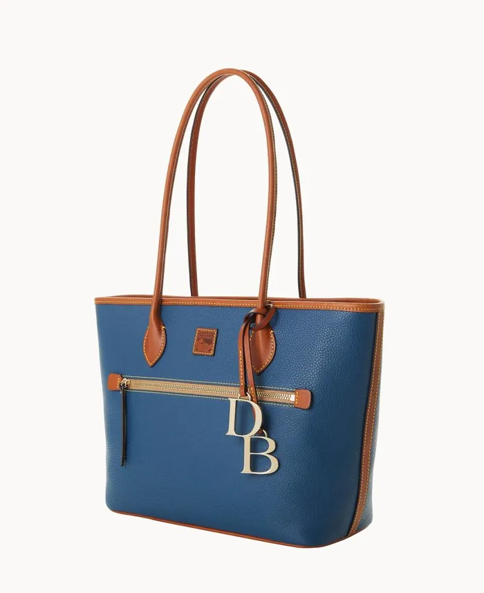 Woman Pebble Grain Tote Jeans Dooney and Bourke Totes Woman Pebble Grain Tote Jeans Dooney and Bourke Totes