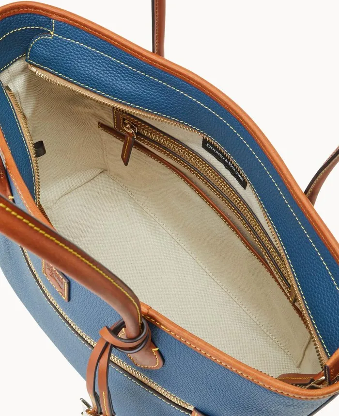 Woman Pebble Grain Tote Jeans Dooney and Bourke Totes Woman Pebble Grain Tote Jeans Dooney and Bourke Totes