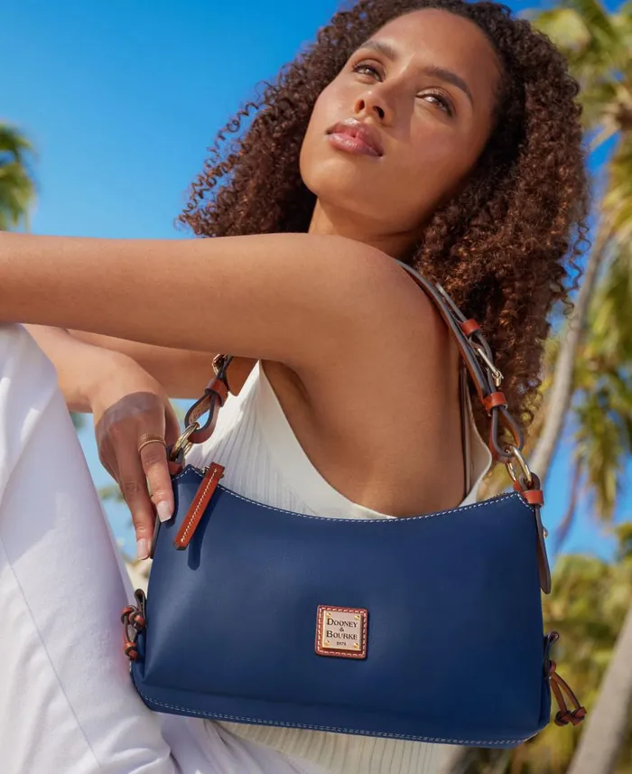 Woman Penrose Hobo 25 Black Dooney and Bourke Shoulder Bags Woman Penrose Hobo 25 Black Dooney and Bourke Shoulder Bags