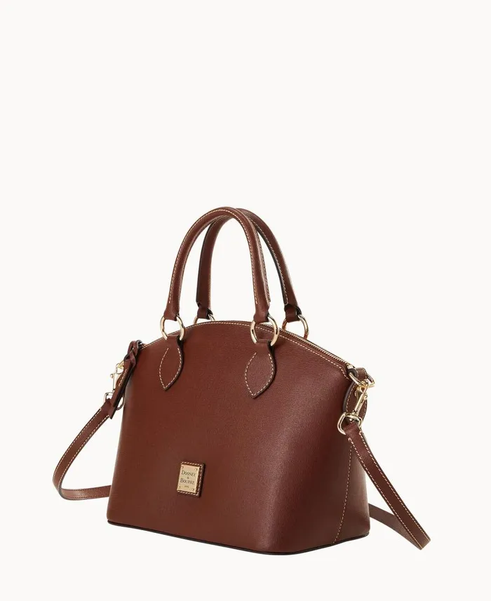 Woman Saffiano Satchel Amber Dooney and Bourke Satchels Woman Saffiano Satchel Amber Dooney and Bourke Satchels