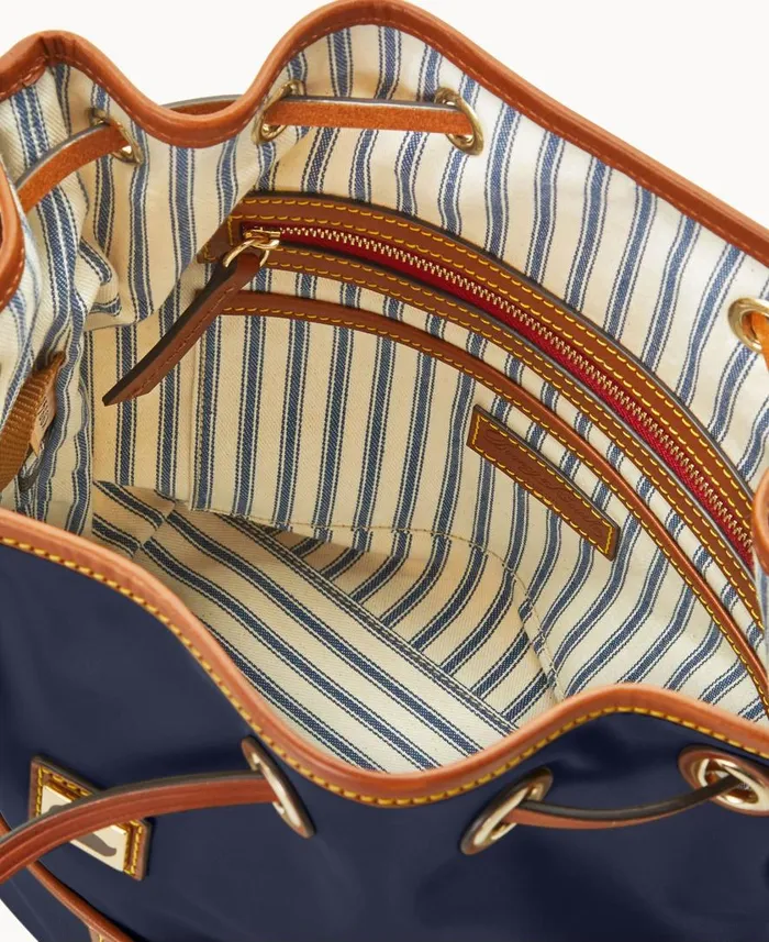 Woman Wayfarer Drawstring Navy Dooney and Bourke Shoulder Bags Woman Wayfarer Drawstring Navy Dooney and Bourke Shoulder Bags